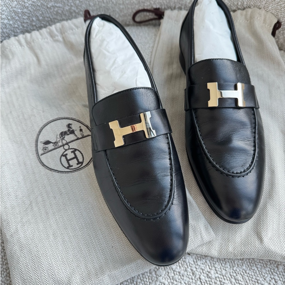 HERMES Paris Loafers